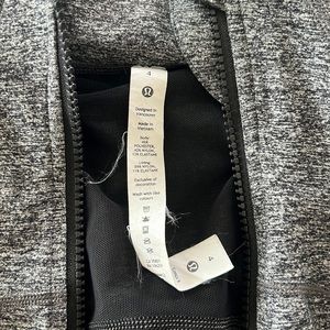 Gray Lulu Lemon Zip Up